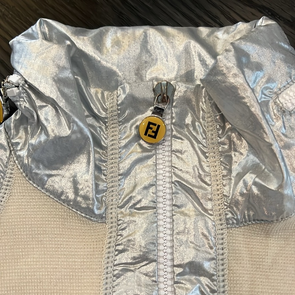 Authentic Fendi 1/4 Zip Swester - image 2